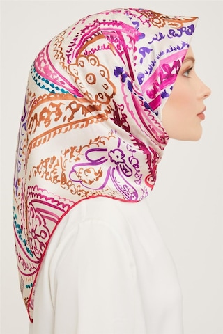Sura İpek Eşarp - 9037- 55 Pembe