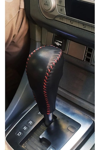 Ford Otomatik Vites Topuzu Kılıfı El Yapımı Hakiki Deri .