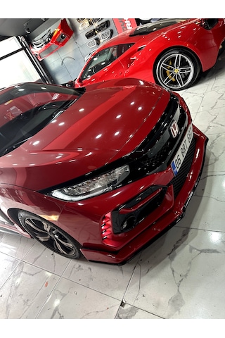 Honda Fc5 Typer Ön Tampon Lip --fibersan Tuning 0000
