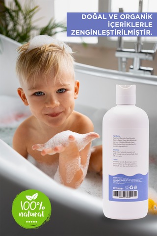 Babyton Göz Yakmayan Doğal Bebek Ve Çocuk Şampuanı 400 Ml