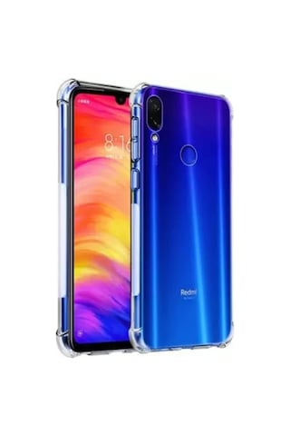 Northcity Xiaomi Redmi 7/y3 Anti-drop Darbe Emici Şeffaf Silikon Kılıf - Ultra Koruma Siyah
