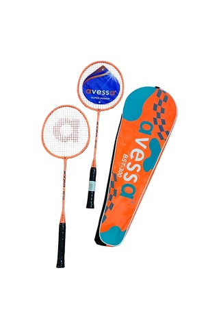 Özel Seri Haftasonu Alışkanlık Hereket Bst-300 Badmington Raket Set Turuncu