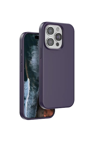 Venco Apple Uyumlu iPhone 15 Pro Max Home Magsafe Kapak - Derin Mor Diğer