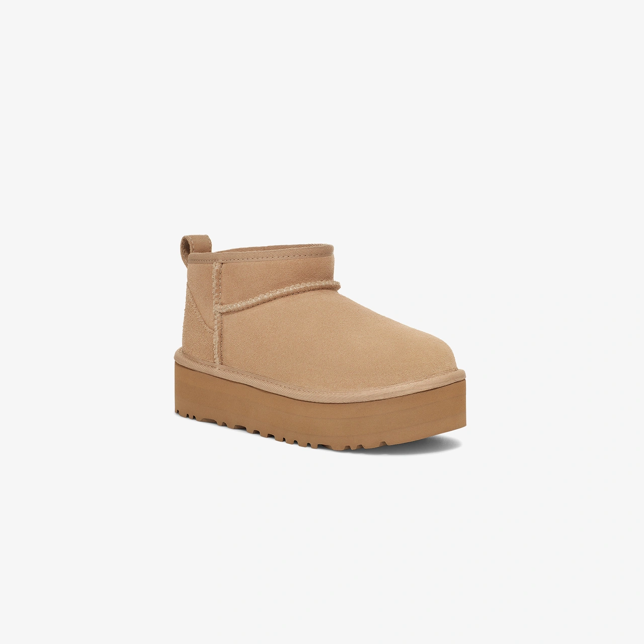Ugg Classic Ultra Mini Platform Çocuk Krem Terlik 1157791k Krem