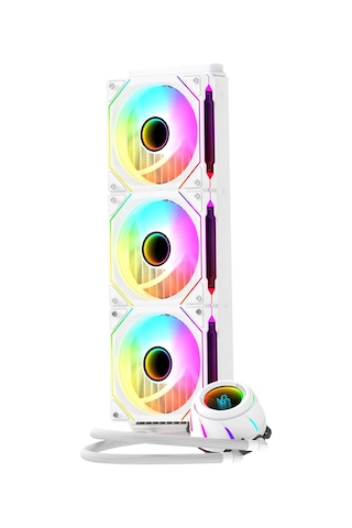 Gamebooster Blade 360w Argb 360mm Beyaz İşlemci Sıvı Soğutucu Gb-lcs-bl360w