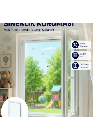 Sinek Ve Uçan Böceklere Karşı Koruyucu Pencere Sineklik Filesi