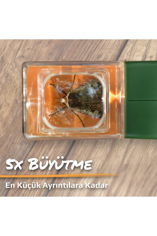 Lexroo Hu-10 Bugview Tek El 5x Büyüteç