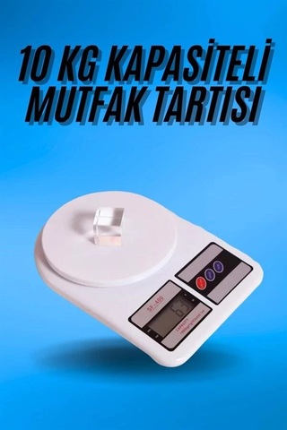 Dijital Hassas 10 Kg Mutfak Terazisi Tartısı Lcd Ekran Mutfak Tartısı Çok Renkli 66294396