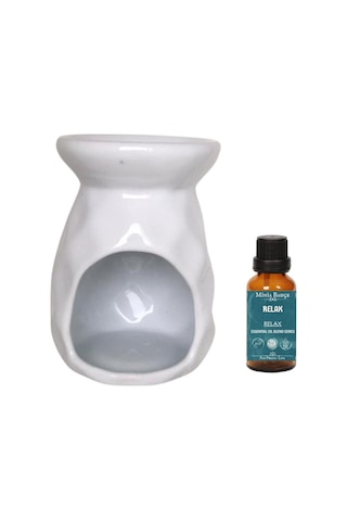 Minia Bahçe Relax Uçucu Yağ Özel Seri 10 ML + Buhurdanlık