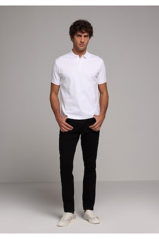 Colin's Colins Regular Fit Polo Yaka Düz Erkek Beyaz Kısa Kol Tişört Cl1080054 Q1.v2 Wht