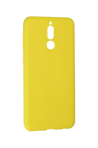 Newface - 73 - Huawei Mate 10 Lite Kılıf Nano İçi Kadife Silikon - Csmo-tex - - Sarı