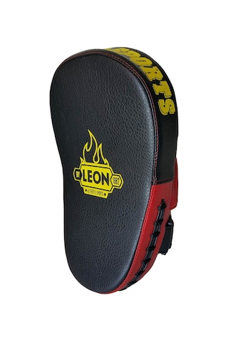 Leon Ramon Kick Boks Ve Muay Thai El Lapası Kırmızı Kırmızı - Siyah