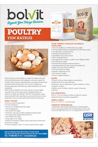 Bolvit Poultry - 20 Litre - Kanatlı  Premiks