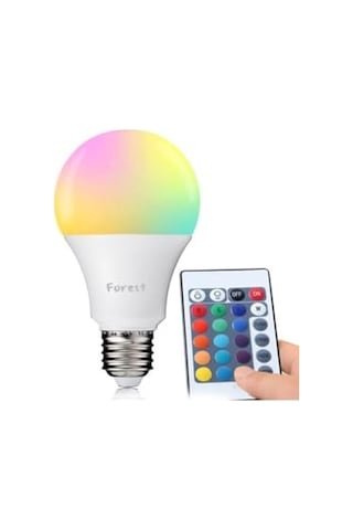 Orsell Uzaktan Kumandalı Renk Değiştirebilen Rgb Led Ampul 10 W E27 Diğer