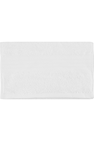 Karaca Home Back To Basic Beyaz Yüz Havlusu 30x50 cm