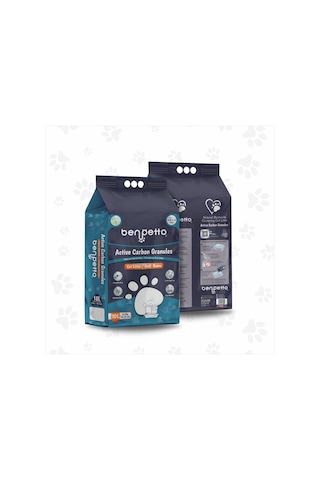 Benpetto AA250 Aktif Karbonlu Granüllü Kedi Kumu 2 x 10 L