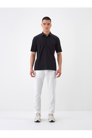 Xint Siyah Pamuk Dokulu Regular Fit Tişört 502275