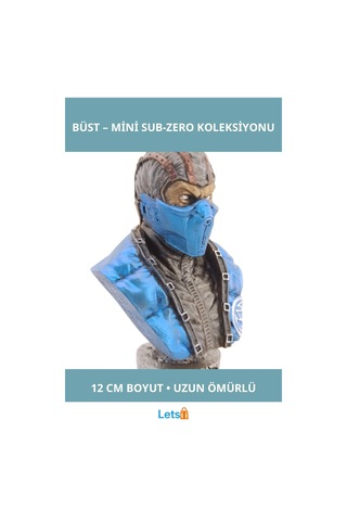 Polyester Sub Zero Büst Küçük Boy 12 Cm 1 Adet