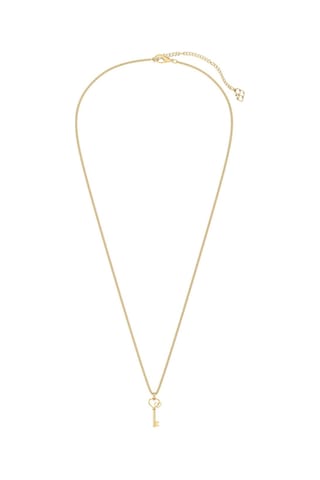 Chocli 18 Ayar Altın Kaplama Love Key Kolye