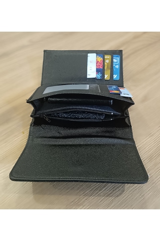 Bayan Cüzdan Kartlık Siyah