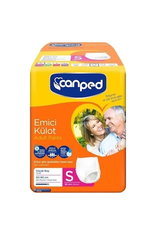 Canped Emici Külot Hasta Bezi Küçük Boy S 30'lu