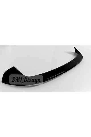 Bmw 1 Serisi F20 2012-2019 Uyumlu Bagaj Üstü Tavan Spoiler - Parlak Siyah Piano Black Plastik