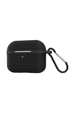 Apple Airpods Pro 3 3.nesil Raven Silikon Kılıf - Siyah Diğer