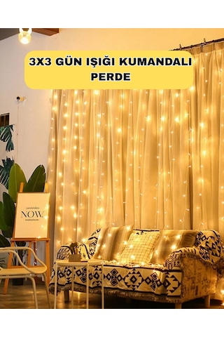 Sptmgldı Zaman Ayarlı 8 Modlu Günışığı Perde Led Işık Usb Çalışma