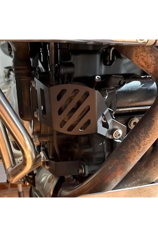 Flybuy Arka Korna Kapağı Koruması Alüminyum Siyah Voge Valic 900 Dsx 2024-2025