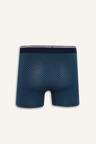 Defacto Regular Fit Baskılı 3lü Boxer D2314ax25aunv135 Lacivert
