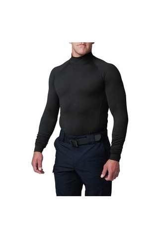 5.11 Mock Neck Ls Top Sıyah-4738 Çok Renkli