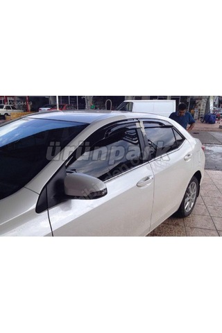 Sunplex Toyota Corolla Uyumlu Mugen Tip Cam Rüzgarlığı 2013