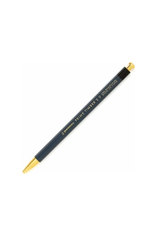 Hightide Penco Mecahnical Pencil Prime Timber Brass Black Siyah
