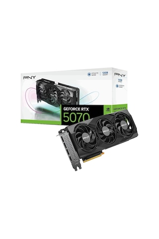 Pny Geforce Rtx 5070 12gb Gddr7 Ekran Kartı Vcg507012tfxpb1 Aeae1pny0052