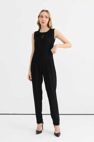 Selen Kadın Tulum 25ysl7637 Siyah