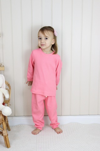 Kaşkorse Mevsimlik Pijama Takım Pembe