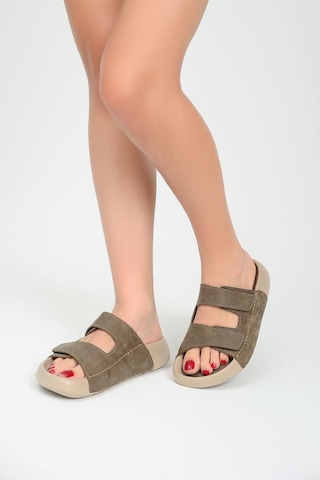 Qramed Orthopedix Çift Bantlı Cırtlı Unisex Spor Terlik Qr25101 Diğer