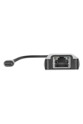 Hytech Hy-usbc82 4k 30hz Gri Metal 2xusb3.0, 1xusb2.0, 1000mbps Pd, Typec Data, Sd/tf Kart Okuyucu T