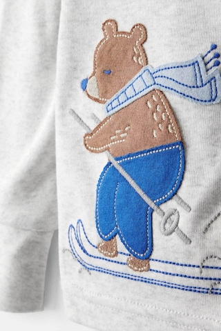 Erkek Bebek Ekru Pijama Set Ekru