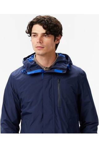 Erkek Lacivert Regular Fit Rain Breaker Yağmurluk-11478 4nv-lacivert