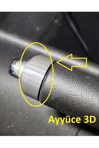 Ayyüce 3d, Mini Cooper R56 R53 El Freni Kenar Bileziği, Siyah