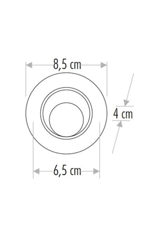 Cata 8w Safir Led Spot Günışığı Cat Ct-5256g Beyaz