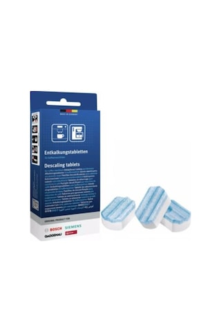 Kahve Mak. & Su Isıtıcıları İçin Kireç Çözücü Ve Temizleme Tablet