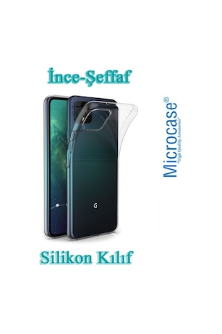 Google Pixel 4 Ince 0.2 Mm Soft Silikon Kilif + Cam(Seç) 434428473