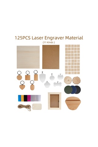 Two Trees Lazer Malzeme Kutusu 11 Çeşit Dıy Tedarik