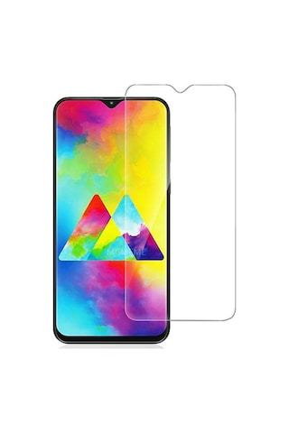 Samsung Uyumlu Galaxy M20 Kırılmaz Ekran Koruyucu Temperli Cam