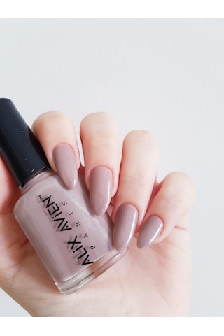 Alix Avien Nude Kahve Oje 86 Yüksek Pigmentli Uzun Süreli Kalıcılık Hızlı Kuruma Nail Lacquer 86