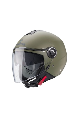 Caberg Riviera V4 Güneş Vizörlü Yarım Açık Motosiklet Kaskı Yeşil