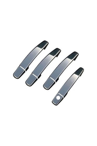 Opel Astra - J Kasa 2011-2015 Model Arası Krom Kapı Kolu 4 Kapı 8 Parça Paslanmaz Çelik