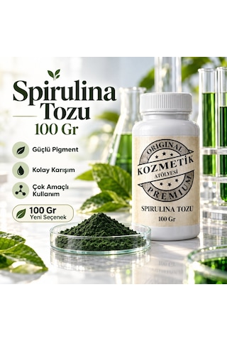 Spirulina Tozu 100 Gr Spirulina Tozu 100 Gr